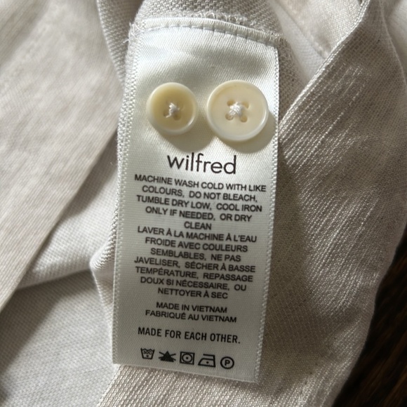 SOLD! Aritzia Wilfred Proposal Linen Shirt - Picture 9 of 9